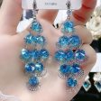 Wholesale Crystal Vintage Tassel Long Earrings Supply