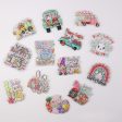 Wholesale 10pcs Easter Cartoon Rabbit Acrylic Cute DIY Patch Accessories on Sale