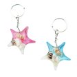 Wholesale12pcs Starfish Shape Acrylic Keychain Online Hot Sale