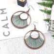 Wholesale Handmade Round Hollow Love Earrings Online Hot Sale