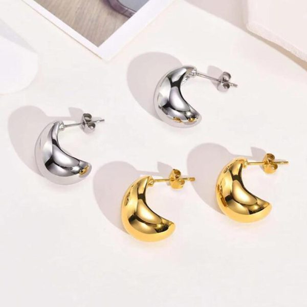 Wholesale Metal Water Drop Fashion Earrings Cheap