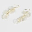 Wholesale Holiday Style Long Tassel Shell Earrings Supply