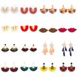 Wholesale Ethnic Retro Exaggerated Tassel Earrings Supply