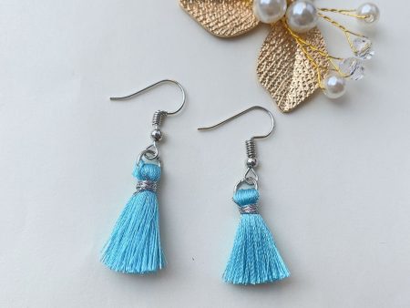 Wholesale Short Gold Thread Tassel Bohemian Earrings Online Hot Sale