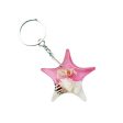 Wholesale12pcs Starfish Shape Acrylic Keychain Online Hot Sale