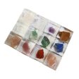 Wholesale 6pcs Natural Color Mineral Resin Drip Glue Crafts Ornaments Fashion