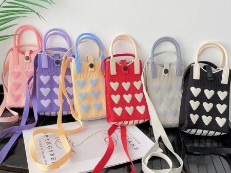 Wholesale Knitted Versatile Sweet Crossbody Handbags Fashion