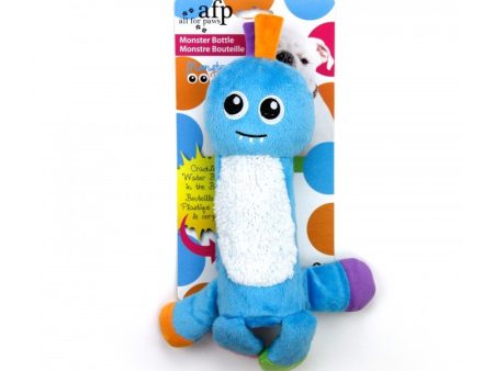 All For Paws Monster Plush Bottle Assorted Dog Toy For Cheap