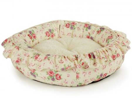 40% OFF: All For Paws Shabby Chic Medium Round Bed Discount