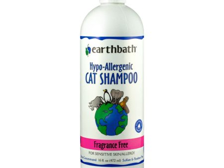 20% OFF: Earthbath Hypo-Allergenic Fragrance Free Cat Shampoo 16oz Online