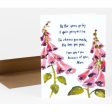 Foxglove Mother s Day Card For Sale