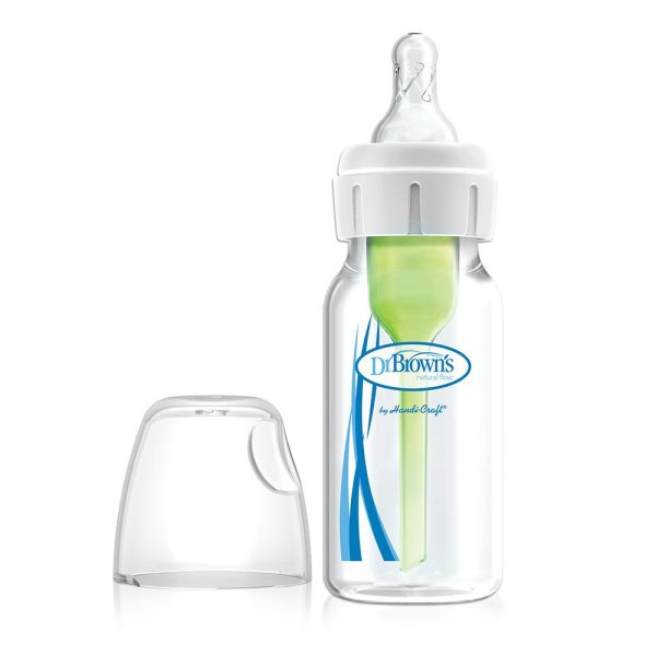 Natural Flow® Options+ Standard Glass Baby Bottle 4 oz Discount