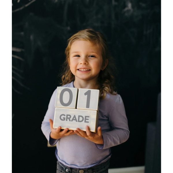 Wooden Milestone Age Blocks Online Sale