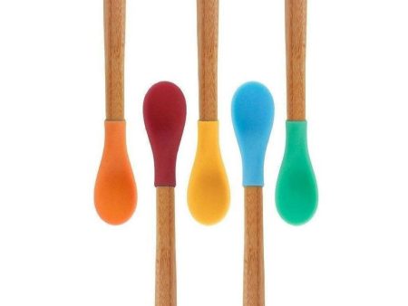 Bamboo & Silicone Infant Spoon Cheap