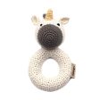 Handmade Crochet Teething Ring Rattle - Unicorn For Cheap