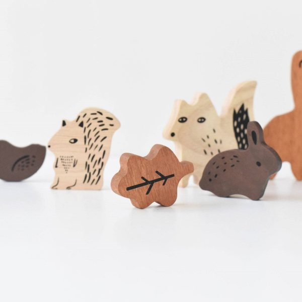 Wooden Tray Puzzle - Woodland Animals Online now